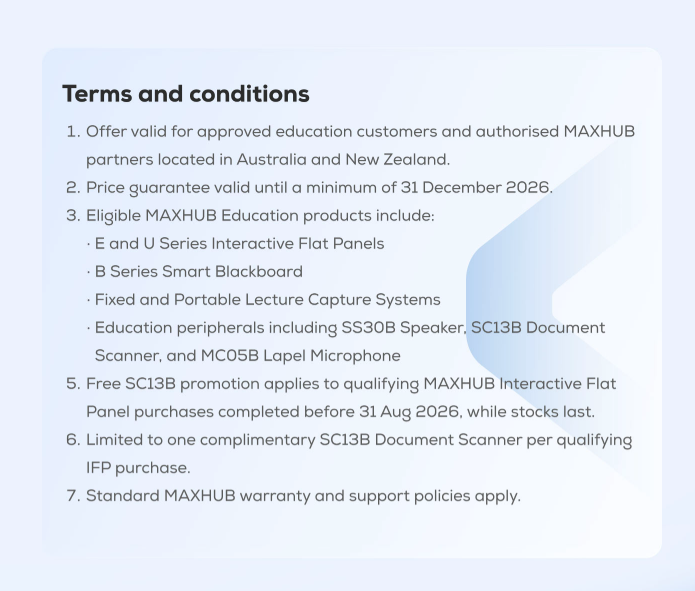 terms and condition
